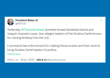 Biden elogia detención de líderes del Cártel de Sinaloa