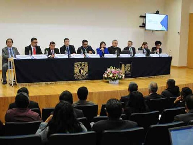 Foro en el UNAM Reforma al Poder Judicial. AMEXI/Foto: UNAM