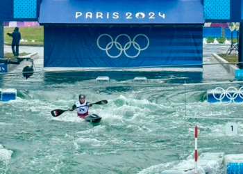 Sofia Reinoso es eliminada en canotaje slalom