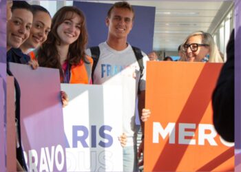 “Baile de despedida” de los Olímpicos, en los aeropuertos Orly y Roissy