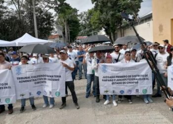 Trabajadores del PJF entran en paro indefinido en Chiapas