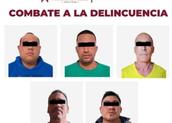 Cae banda de extranjeros auxiliados por un mexicano 