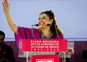 Clara Brugada expresó su tristeza porque termina el sexenio de AMLO