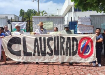 Clausuran en Mérida la CONAGUA