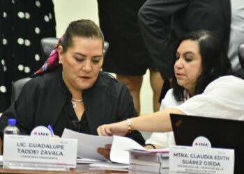 INE imposibilitado. Guadalupe Taddei. Respeto a la autonomía de los partidos. AMEXI /Foto: Guillermo Granados.