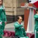 Abanderado Salvador Hernández quiere traer una medalla para México