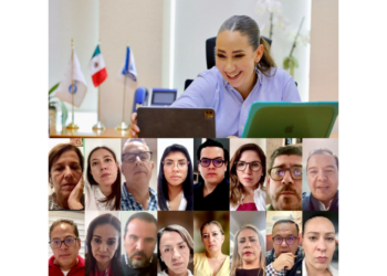 Senadores y diputados del PAN y la secretaria general del partido, Noemí Luna, instalaron la Comisión de Estudios de la Reforma Judicial.