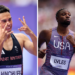 El velocista Louie Hunchliffe supera a Noah Lyles en la ronda eliminatoria de los 100 metros planos