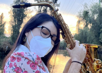 La saxofonista y activista María Elena Ríos. AMEXI/Foto/Redes Sociales @_ElenaRios