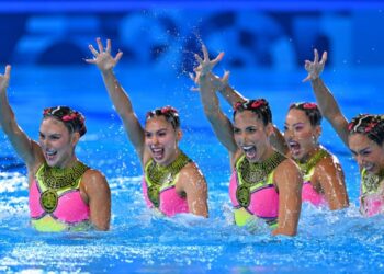 Equipo de México es séptimo en natación artística