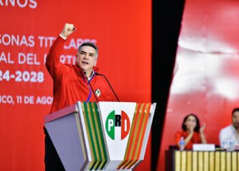 Vuelve la “aplanadora del PRI”, ahora en su elección interna; gana “Alito” con 97% de los votos