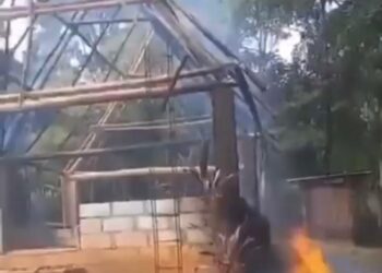 Queman iglesia evangélica por intolerancia religiosa