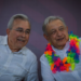 El gobernador de Sinaloa, Rubén Rocha Moya, en un acto con el presidente Andrés Manuel López Obrador. El gobierno pedía que le dieran un piloto y le dieron un gobernador