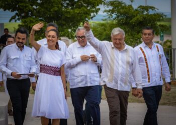 Espaldarazo de AMLO y Sheinbaum a Rubén Rocha Moya