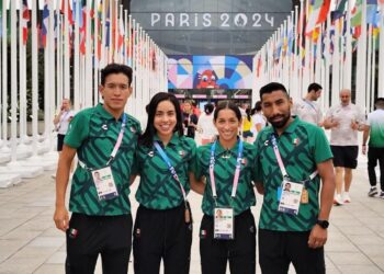 Equipo de México queda en lugar 13 en relevo mixto de triatlón