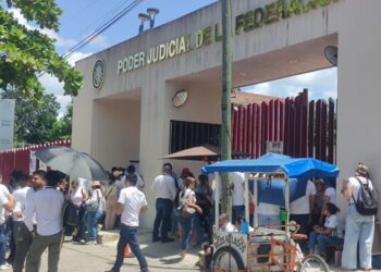 Paran labores unos mil 200 empleados del PJF en Yucatán
