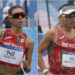 Palma y González finalizan en quinto lugar en maratón de caminata