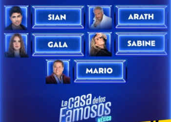 Los nominados de la quinta semana de La casa de los famosos México