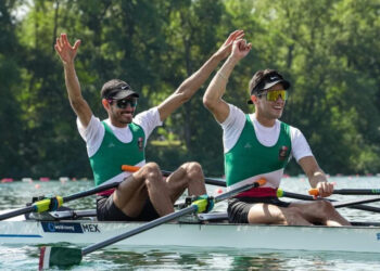 Remeros mexicanos, los mejores del continente en doble scull ligero