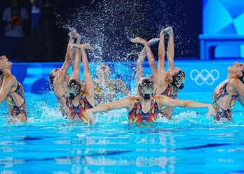 Espectacular y bella rutina de México en natación artística