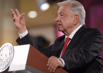El presidente Andrés Manuel López Obrador en la conferencia del 18 de septiembre de 2024 pide a García Luna presente pruebas de su acusación