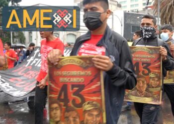 10 años sin justicia en el caso Ayotzinapa; así se vivió la marcha a una década sin respuestas