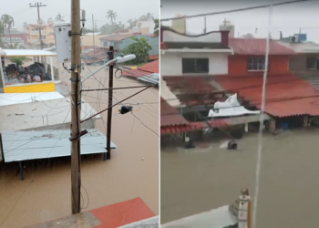 Acapulco, Tláloc inundaciones por el huracán John
