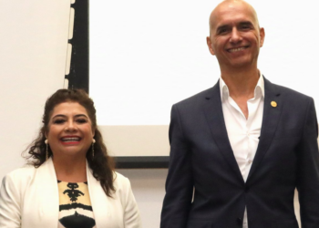Clara Brugada presenta a Salvador Guerrero Chiprés como coordinador del C5