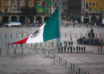 Ceremonia de conmemoración para las víctimas de los sismos de 1985 y 2017