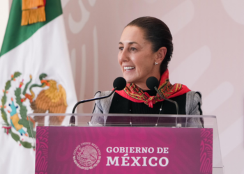 Claudia Sheinbaun felicita a senadoores. En la imagen, visita el Parque Ecológico del Lago de Texcoco
