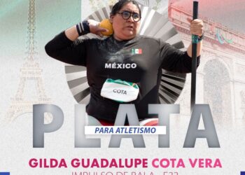 Gilda Guadalupe Cota se inmortaliza con medalla de plata
