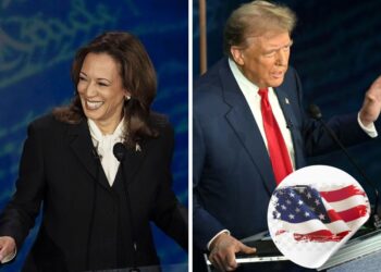 ¡Harris arrincona a Trump!