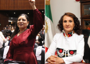 Diputadas de Morena Claudia Rivera Vivanco y Dolores Padierna dijeron que "ni querellas ni denuncias pararán la reforma