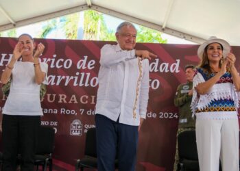 AMLO agradece al pueblo maya su apoyo a la Cuarta Transformación