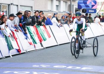 Dulce María González es sexta en contrarreloj de ciclismo T1-2