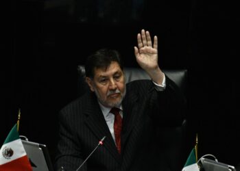Fernández Noroña. Reanudar en la antigua sede. AMEXI / Foto: Guillermo Granados