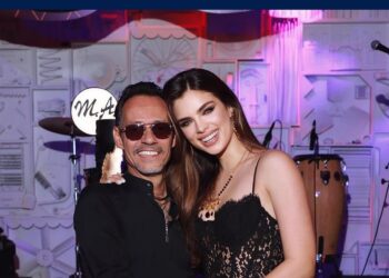 Nadia Ferreira celebra cumpleaños de Marc Anthony con fiesta sorpresa