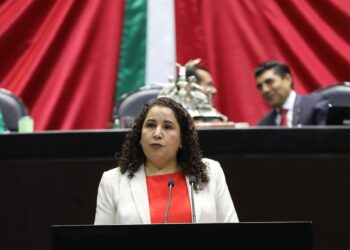 Ciudad de México, 28 sep.- Leticia Barrera Maldonado. Pobres excluidos de la política social de Morena. / AMEXI / FOTO: Cámara de Diputados