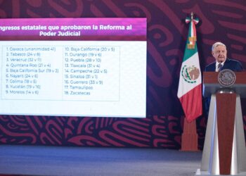 Reforma al Poder Judicial se promulgará el 15 de septiembre, anuncia AMLO