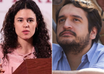 Luisa María Alcalde y Andrés Manuel López Beltrán, buscan dirigencia de Morena