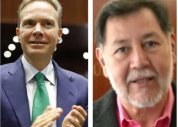 Noroña y Velasco discrepan por número de senadores para mayoría calificada