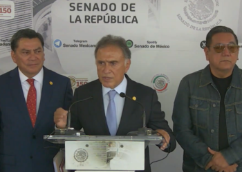 Miguel Ángel Yunes Linares, suple a su hijo en el senado pero por Morena