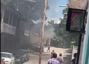 Pánico y miedo se vivió en Villaflores, Chiapas 