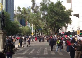 Trabajadores del PJF toman los accesos del Senado