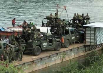 Arriban a Chicomuselo 400 soldados del Ejército Mexicano