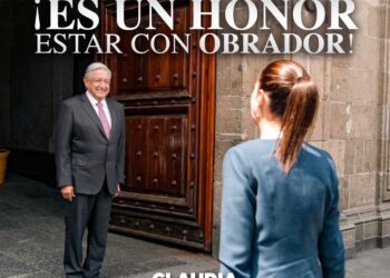 Un orgullo caminar junto al liderazgo incansable de AMLO: Sheinbaum