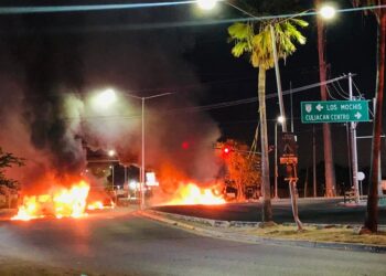 Fracasa pacto de AMLO y Los Chapitos. Arde Sinaloa entre disputas por el control del Cartel de Sinaloa. / AMEXI / FOTO: Especial