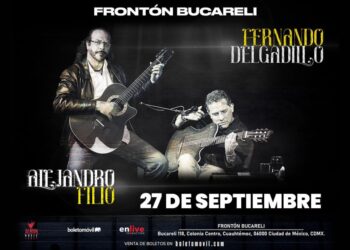 Fernando Delgadillo y Alejandro Filio: La trova mexicana se reúne en el Frontón Bucareli