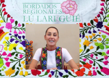 Claudia Sheinbaum portará un vestido artesanal de Oaxaca en su toma de protesta