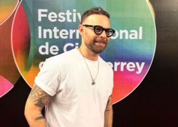 Luis Ernesto Franco en el Festival Internacional de Cine de Monterrey.